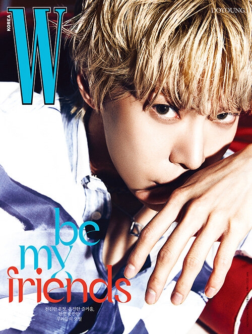 W Korea 2022年5月号【表紙：ドヨン（NCT）C】 : Magazine