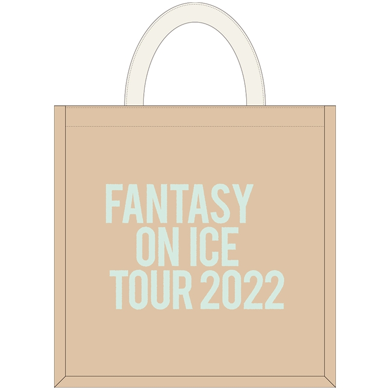 ジュートスクエアトート / 『Fantasy on Ice 2022』【※2022年6月お届け分】