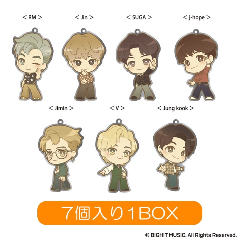 メタルチャームストラップ Dynamite (7個入り1BOX)/ TinyTAN