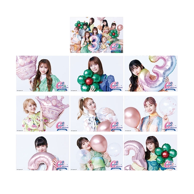 ポストカード10枚セット / Girls2 Museum -3rd Anniversary- : Girls2