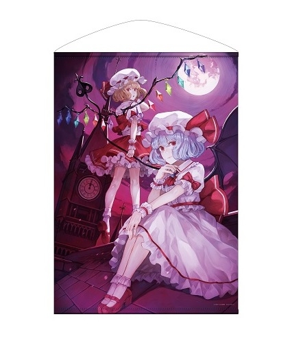 大・東方Project展」B2タペストリー（スカーレット姉妹 / カオミン