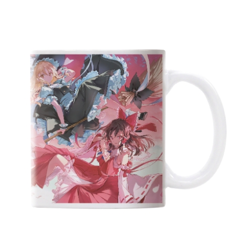 大・東方Project展」フルカラーマグカップ（博麗霊夢＆霧雨魔理沙