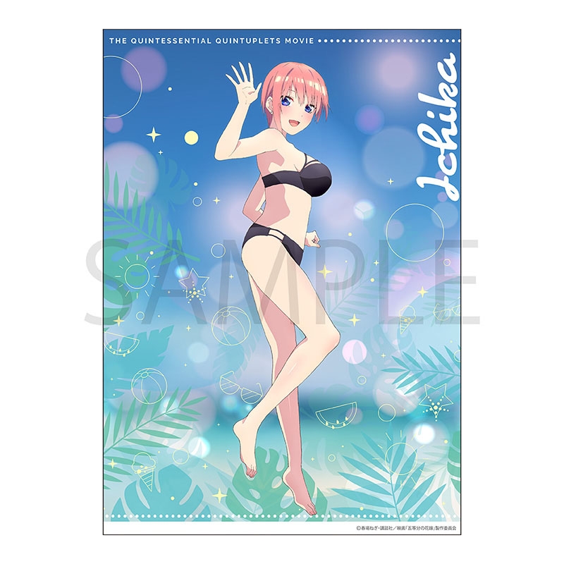 映画「五等分の花嫁」 クリアポスター 中野一花 新品 - か行