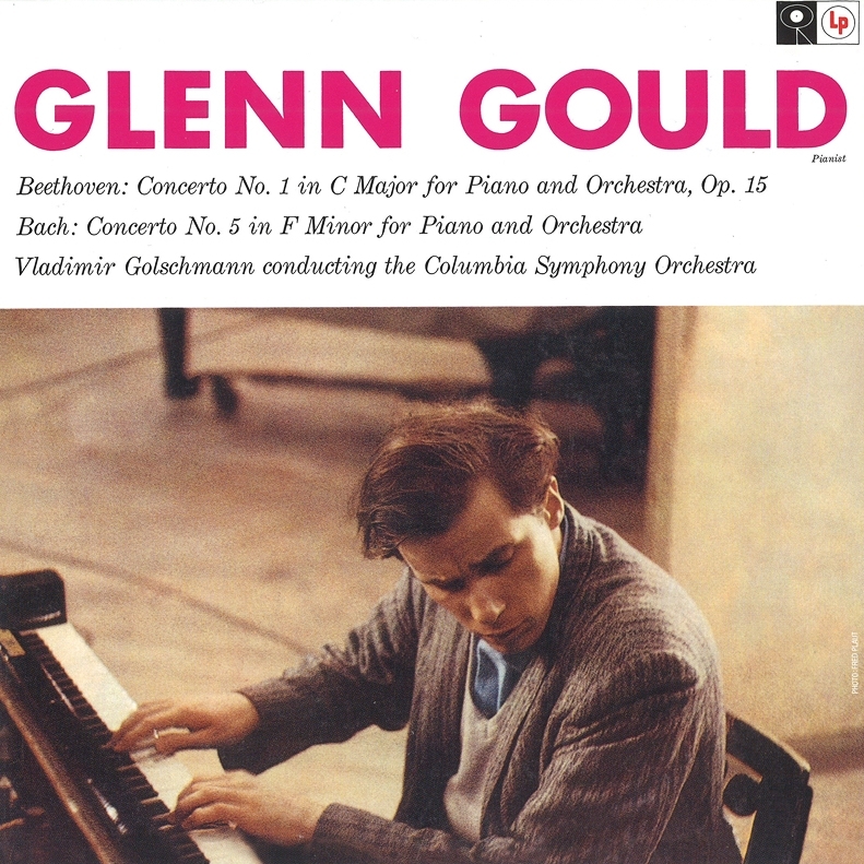 グレン•グールド LP バッハ BACH GLENN GOULD ピアノ 美盤