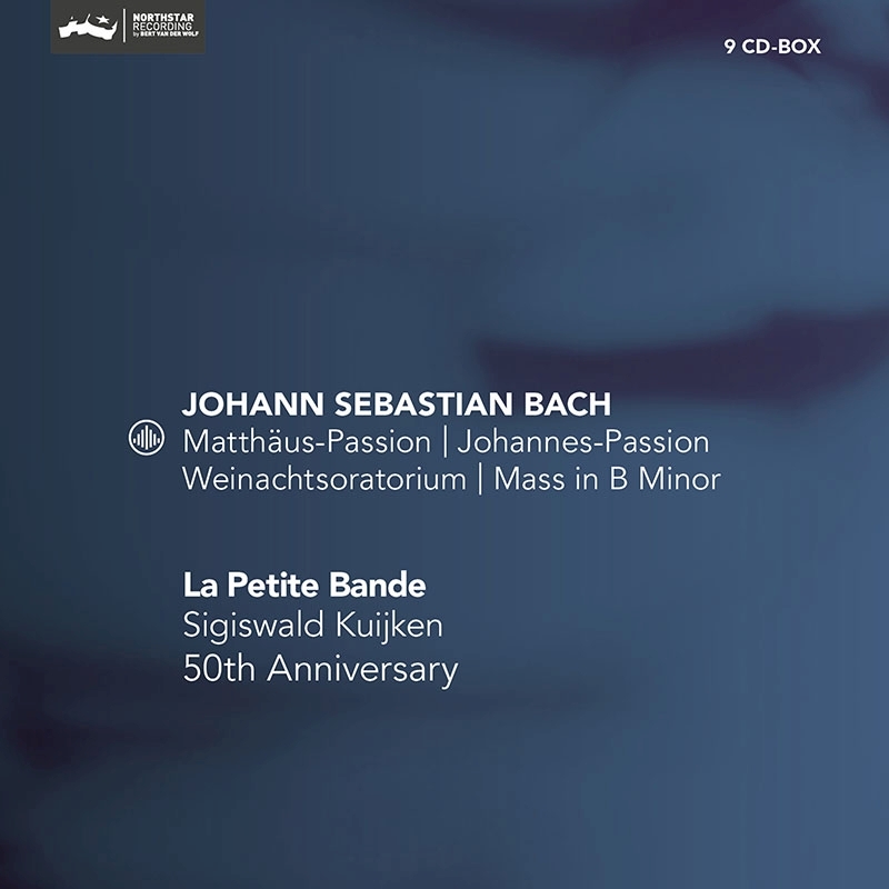 Matthaus-Passion, Johannes-Passion, Mass in B Minor, Weihnachts-Oratorium :  Sigiswald Kuijken / La Petite Bande (2008-2013)(9CD) : Bach (1685-1750) |  HMV&BOOKS online : Online Shopping & Information Site - CC72917 [English  Site]