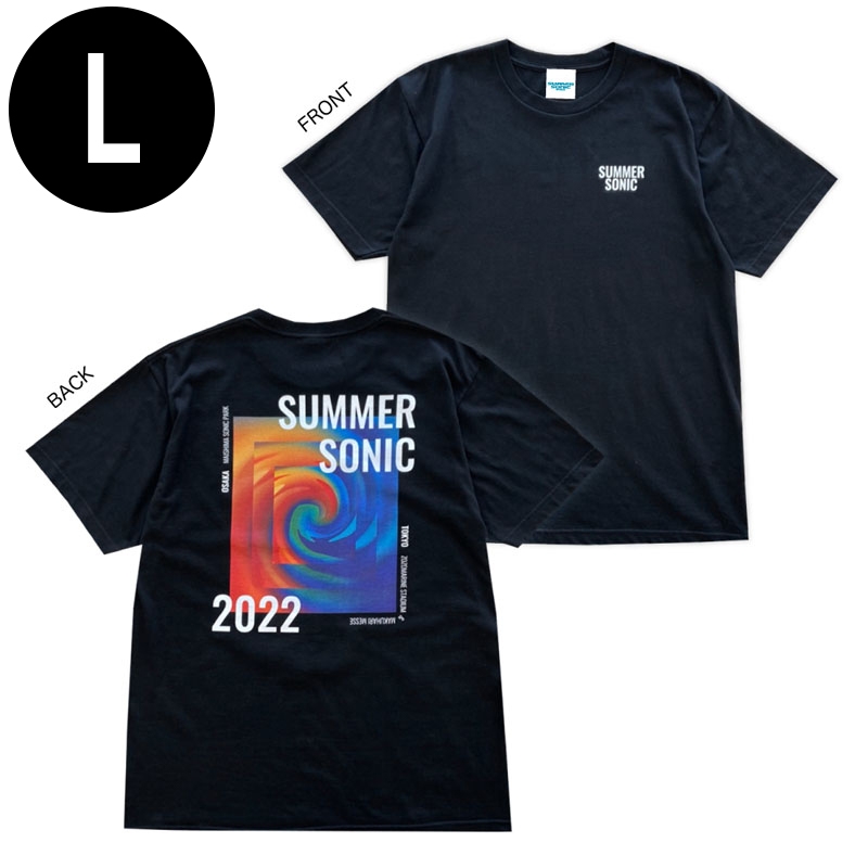 スワールTシャツ L ブラック : SUMMER SONIC | HMV&BOOKS online