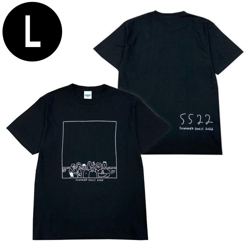 サマソニ × Yu Nagaba Tシャツ L ブラック : SUMMER SONIC | HMV&BOOKS