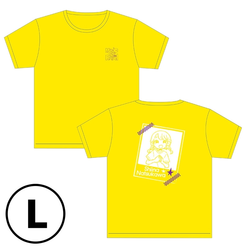 Tシャツ 夏川椎菜（L） / ミュージックレインフェスティバル2022