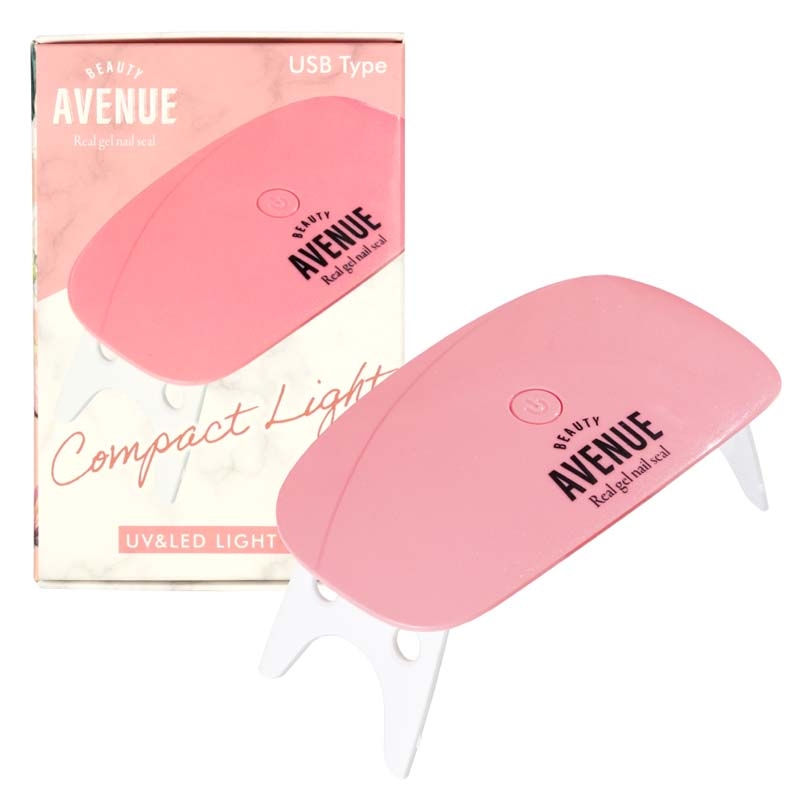 UV&LEDライト / ピンク BEAUTY AVENUE（ビューティーアベニュー） morecos+ モアコス