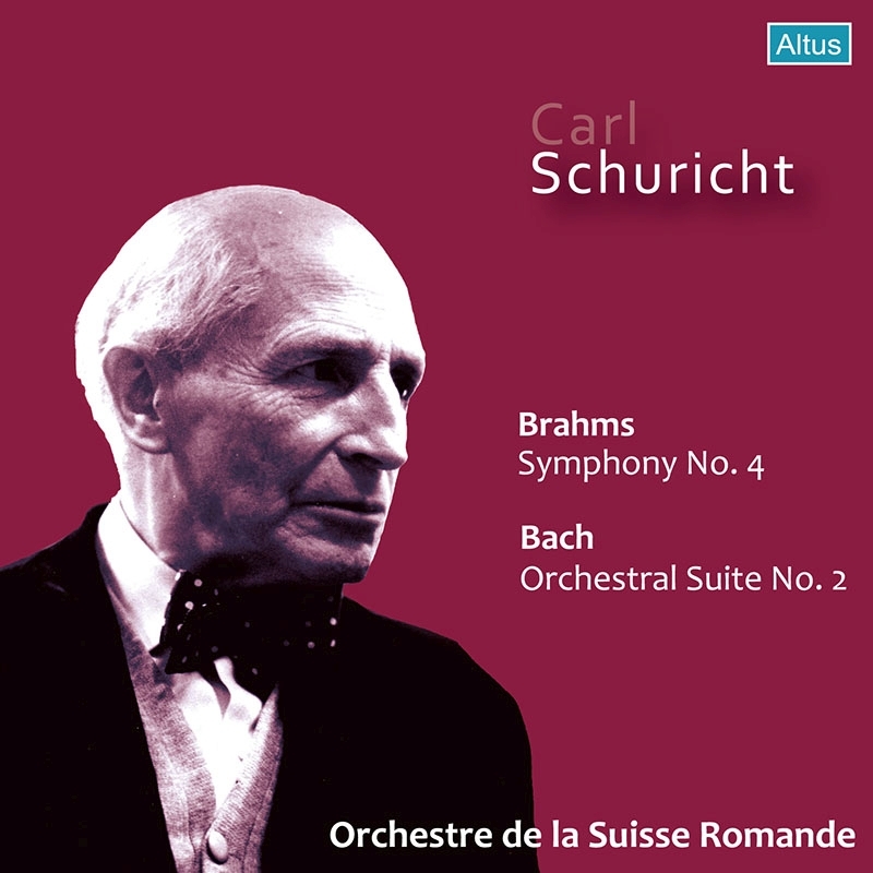 Brahms: Symphony No.4, Bach Orchestral Suite No.2 : Carl Schuricht 