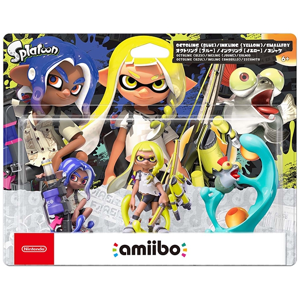 任天堂 amiibo スプラトゥーン3 コジャケ ブルー イエロー