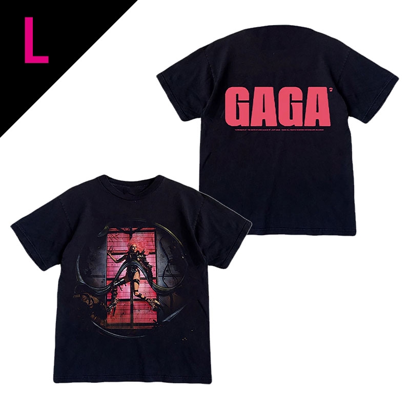 代引き不可】 Lady Gaga Chromatica 限定グッズ Tシャツ L 