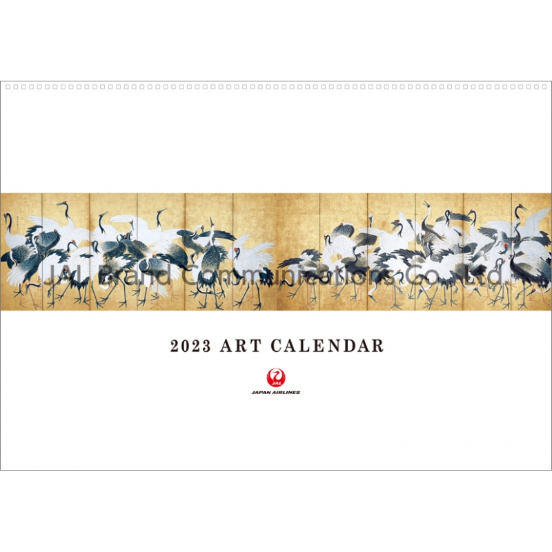 楽天市場店 JAL 2024 ARTカレンダー AWORLDOFBEAUTY カレンダー