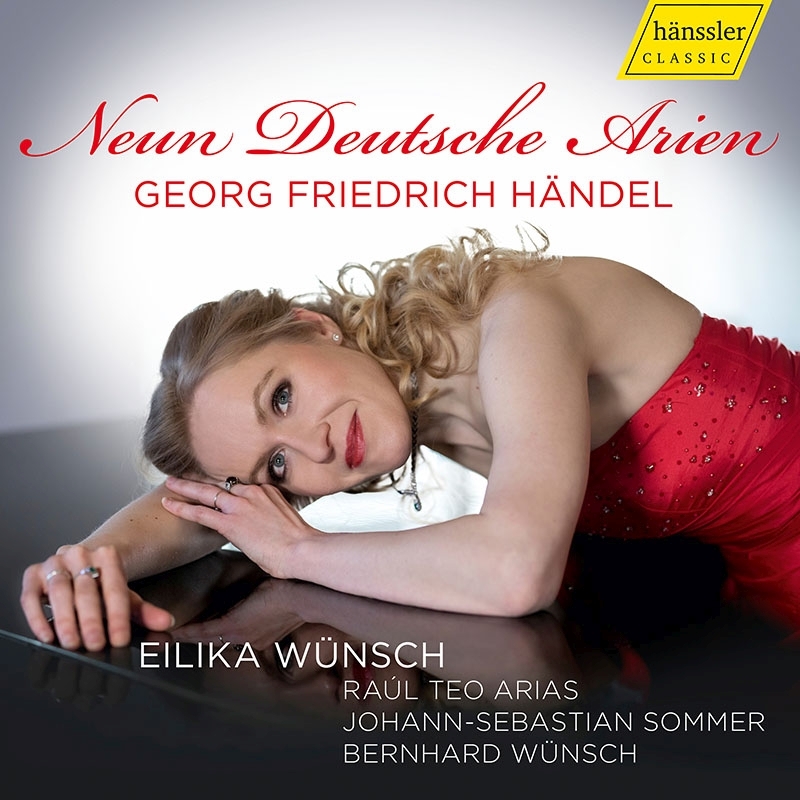 ヘンデル　9つのドイツ語アリア Nine German Arias CD 9つのドイツ語アリア集 エリカ・ビュンシュ、ベルンハルト・ビュンシュ