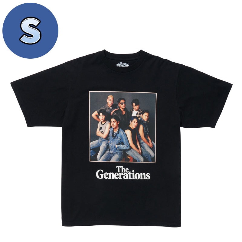 WONDER SQUARE フォトTシャツ/BLACK/S : GENERATIONS from EXILE TRIBE