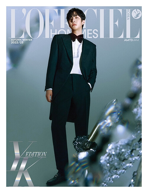 L'officiel Hommes 2022年秋冬号【表紙：アン・ヒョソプ B 