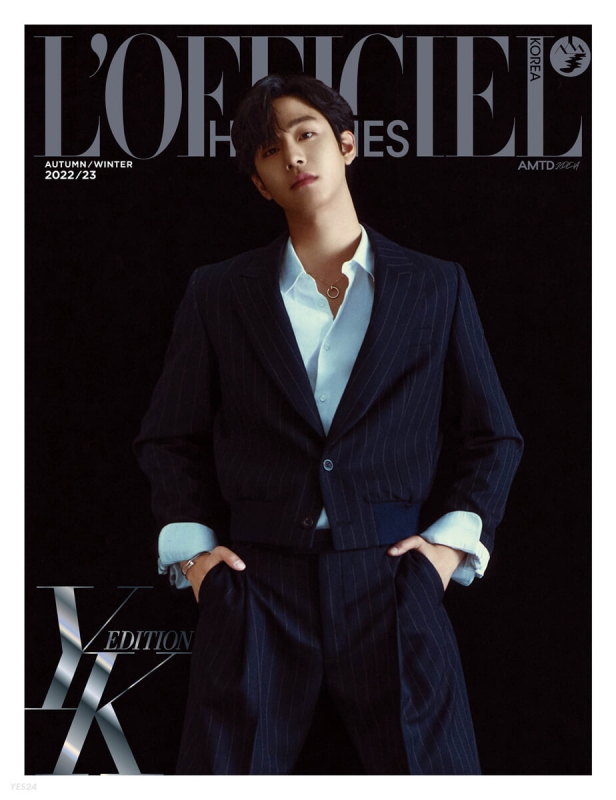 L'officiel Hommes 2022年秋冬号【表紙：アン・ヒョソプ C 