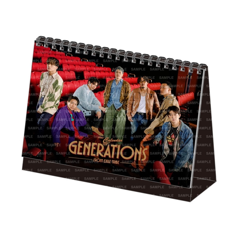 GENERATIONS 2023 カレンダー/卓上 : GENERATIONS from EXILE TRIBE