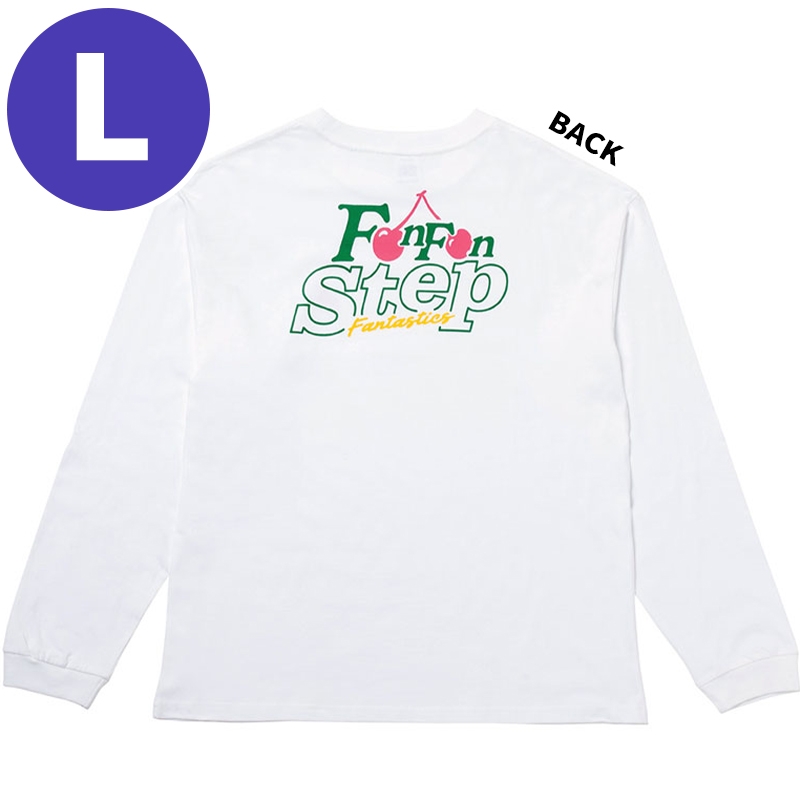 FAN FAN STEP ロングスリーブTシャツ/WHITE/L : FANTASTICS from EXILE TRIBE | HMV&BOOKS  online - 13122110069