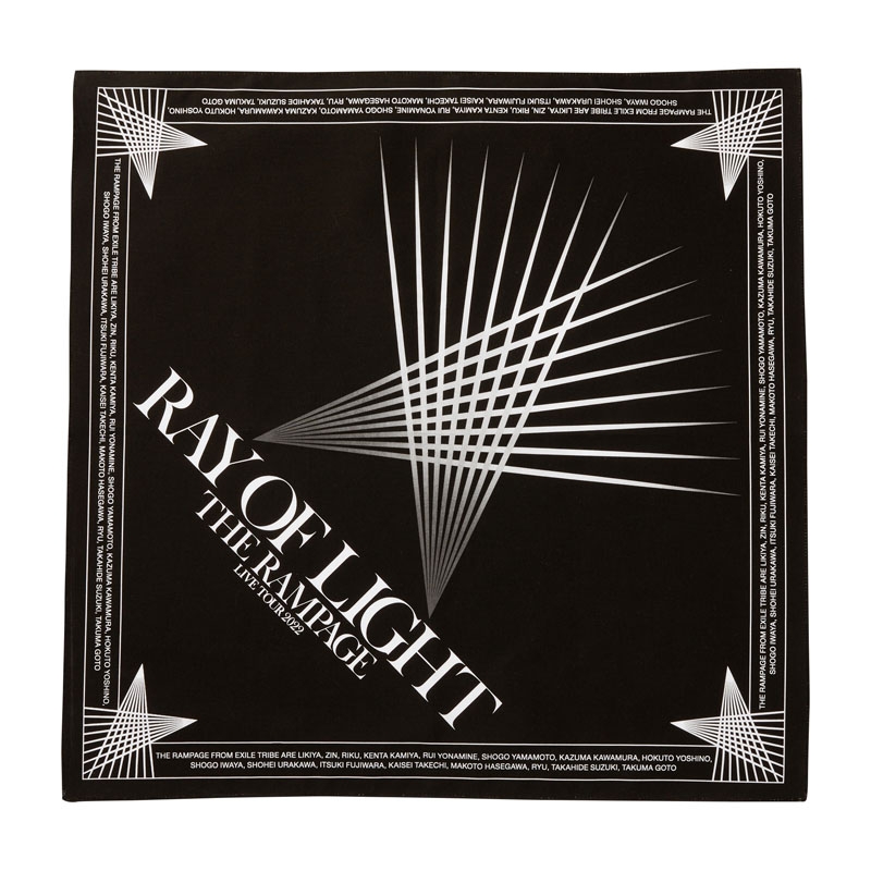 RAY OF LIGHT バンダナ : THE RAMPAGE from EXILE TRIBE | HMV&BOOKS