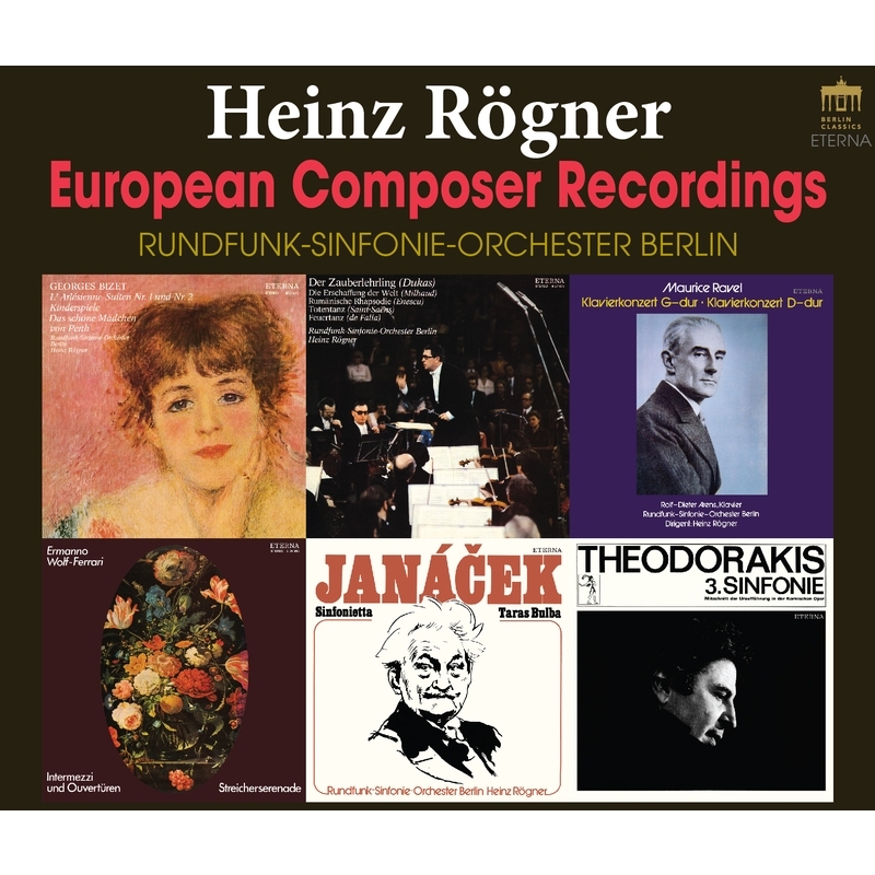 ハインツ・レーグナー／ヨーロッパ作曲家録音集（5CD） HMVBOOKS online BC0302058