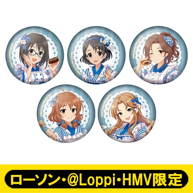 缶バッジ5種セット / アイドルマスター シンデレラガールズ【ローソン 