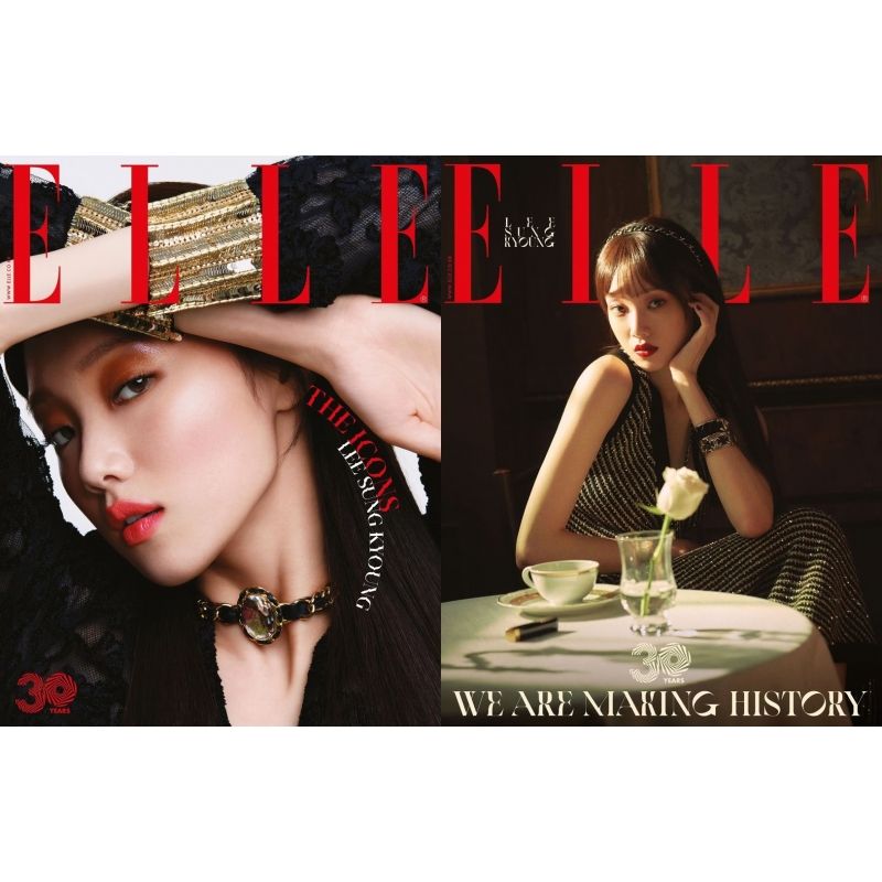 ELLE 2022年11月号（Korea）【表紙：イ・ソンギョン】※表紙2種ランダム