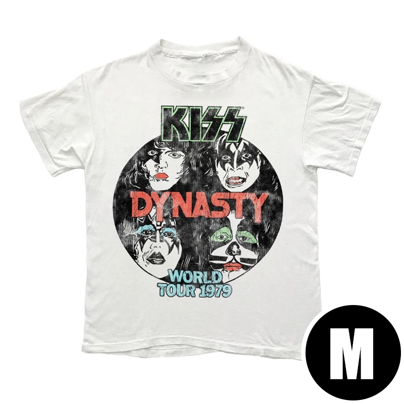 KISS Dynasty World Tour Tee(White)Mサイズ : KISS | HMV&BOOKS