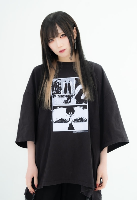 BLACK VINTAGE×Lezel 6.2oz Tシャツ 半袖 サイドスリット（XL