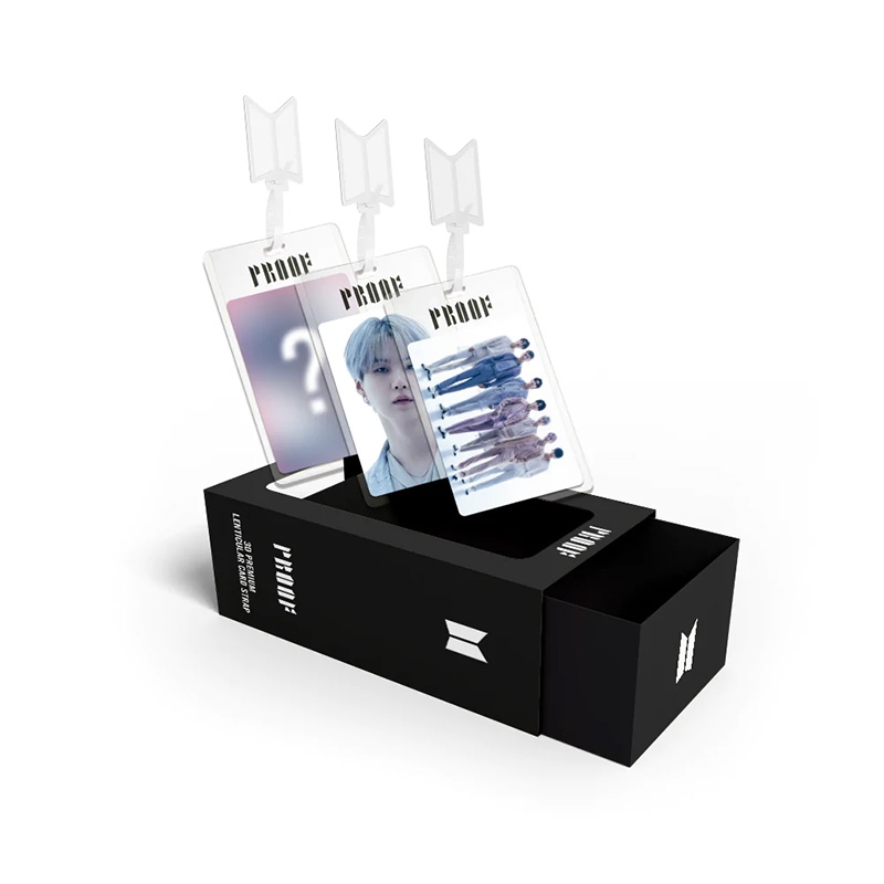 BTS Proof 3D レンチキュラープレミアムカードストラップ（SUGA
