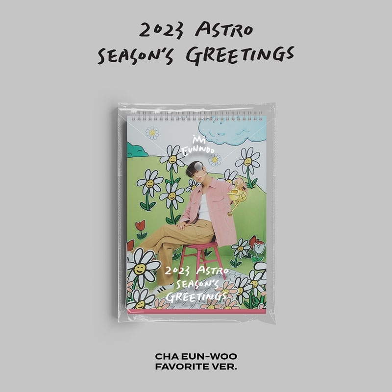 ASTRO 2023 SEASON'S GREETINGS CHA EUN-WOO FAVORITE VER. : ASTRO