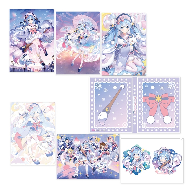 クリアファイルコンプリートセット / SNOW MIKU 2023 : 初音ミク | HMVu0026BOOKS online - 4549743843315