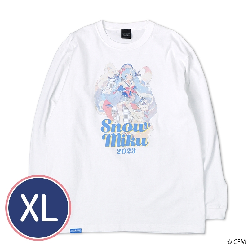 ロングスリーブTシャツ（XL） / SNOW MIKU 2023 : 初音ミク