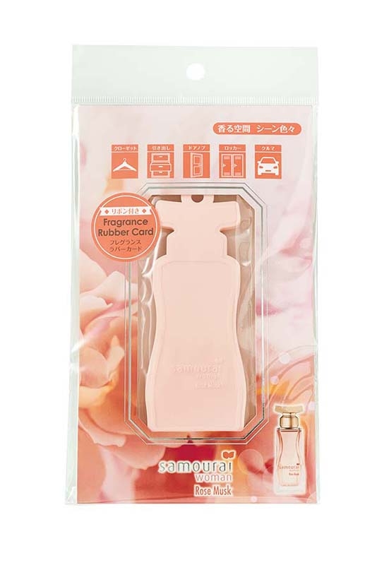 ローズムスク フレグランスラバーカード samourai woman（サムライウーマン） morecos+ モアコス  4580284233241