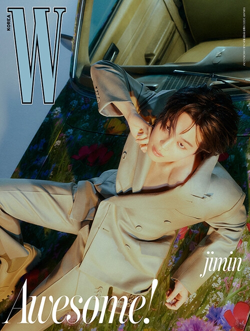 W Korea 2023年2月号【表紙：ジミン（BTS）A】 : Magazine (Import