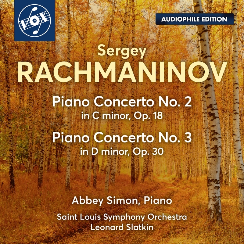 ピアノ協奏曲第2番、第3番 アビー・サイモン、レナード・スラトキン＆セントルイス交響楽団 : ラフマニノフ、セルゲイ（1873-1943） |  HMVu0026BOOKS online - VOXNX3014CD