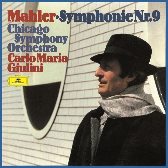 マーラー 交響曲第9番 指揮ジュリーニ シカゴ交響楽団 LPレコード2枚