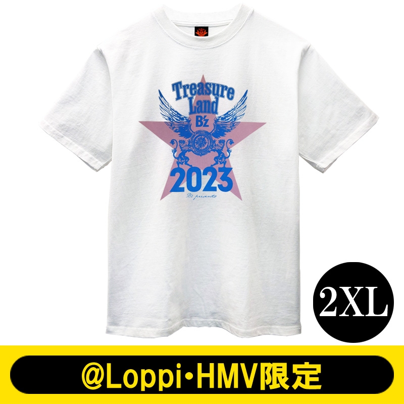 B'z presents -Treasure Land 2023-@Loppi・HMV限定Tシャツ（サイズ2XL 