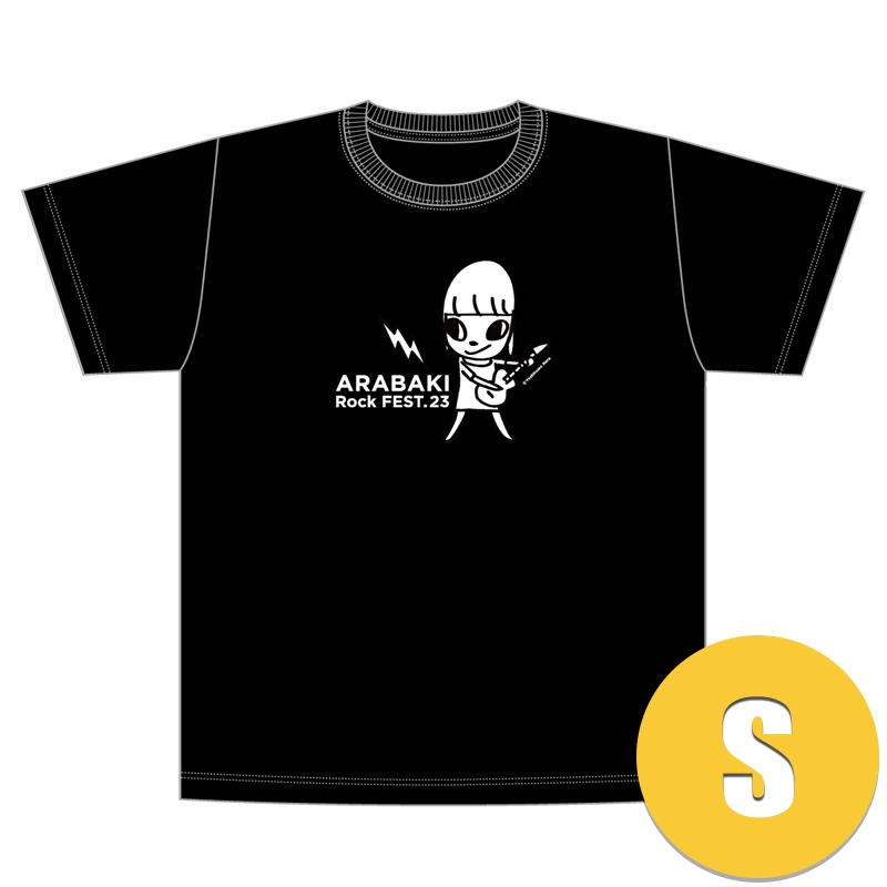 荒吐×奈良美智 Tシャツ＜ブラック＞S : ARABAKI ROCK FEST | HMV&BOOKS