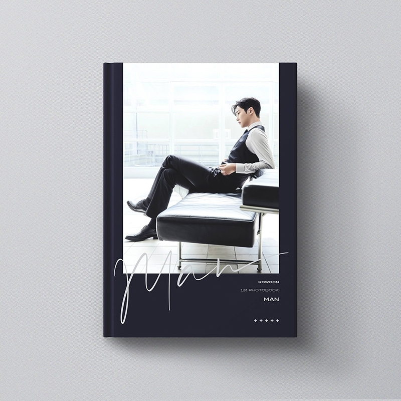 ▽ 【計2冊 ROWOON 1st PHOTOBOOK MAN & BOY TODAYART 2023年 ロウン 