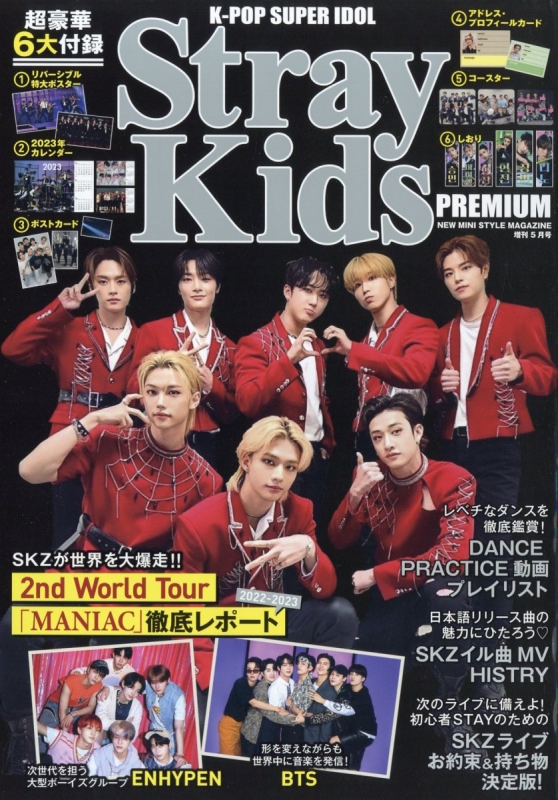 K-POP SUPER IDOL Stray Kids PREMIUM NEW MINI STYLE MAGAZINE 2023年 