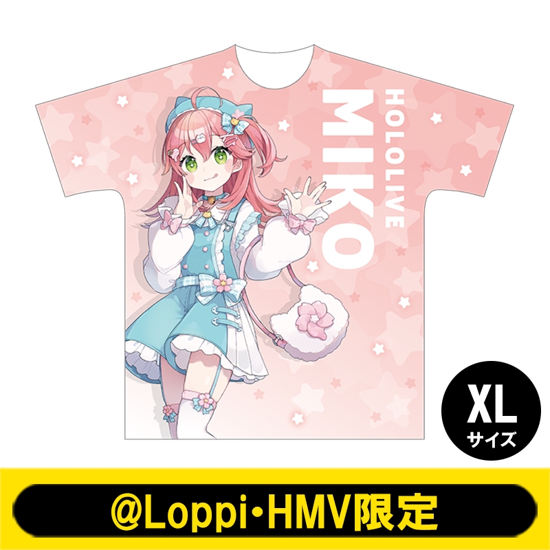 フルグラフィックTシャツXL(さくらみこ)【@Loppi・HMV限定
