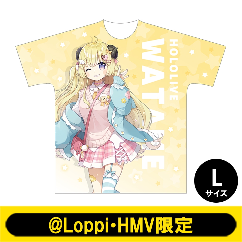 フルグラフィックTシャツL(角巻わため)【@Loppi・HMV限定