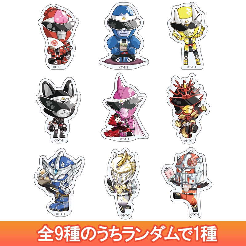 9人のドンブラ SDアクリルバッジ（全9種のうちランダムで1種） / 暴