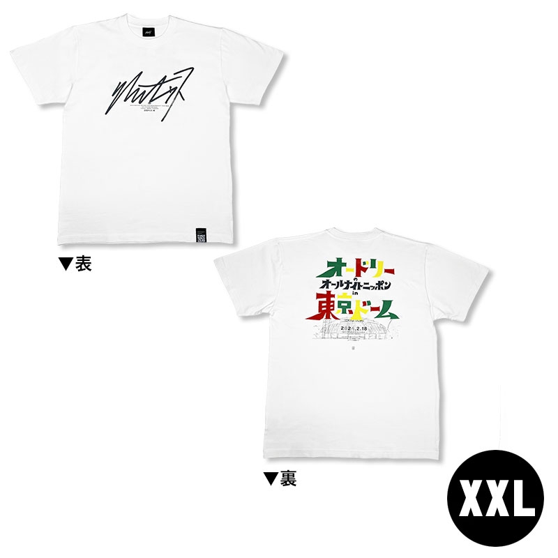 オードリー　オールナイトニッポン in 東京ドーム宣伝Ｔシャツ（白）XXL