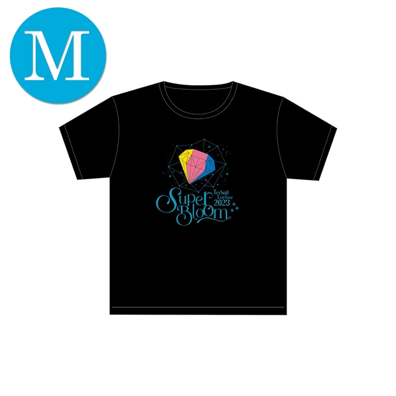 ツアーTシャツ(ブラックM)/ TrySail Live Tour 2023 -SuperBloom