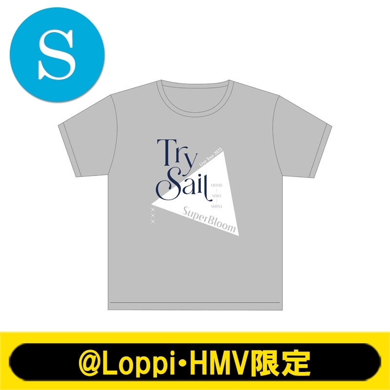 Tシャツ(ライトグレーS)【@Loppi・HMV限定】/ TrySail Live Tour 2023