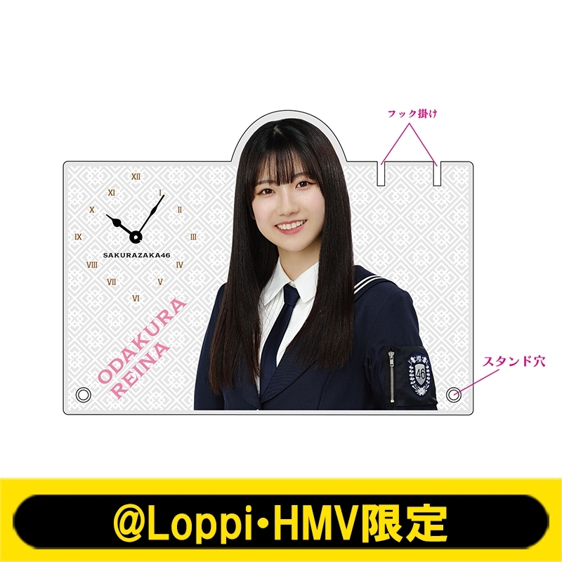 上品 櫻坂46 小田倉麗奈 直筆サイン入り BIG アクリルスタンド 縁日 ...