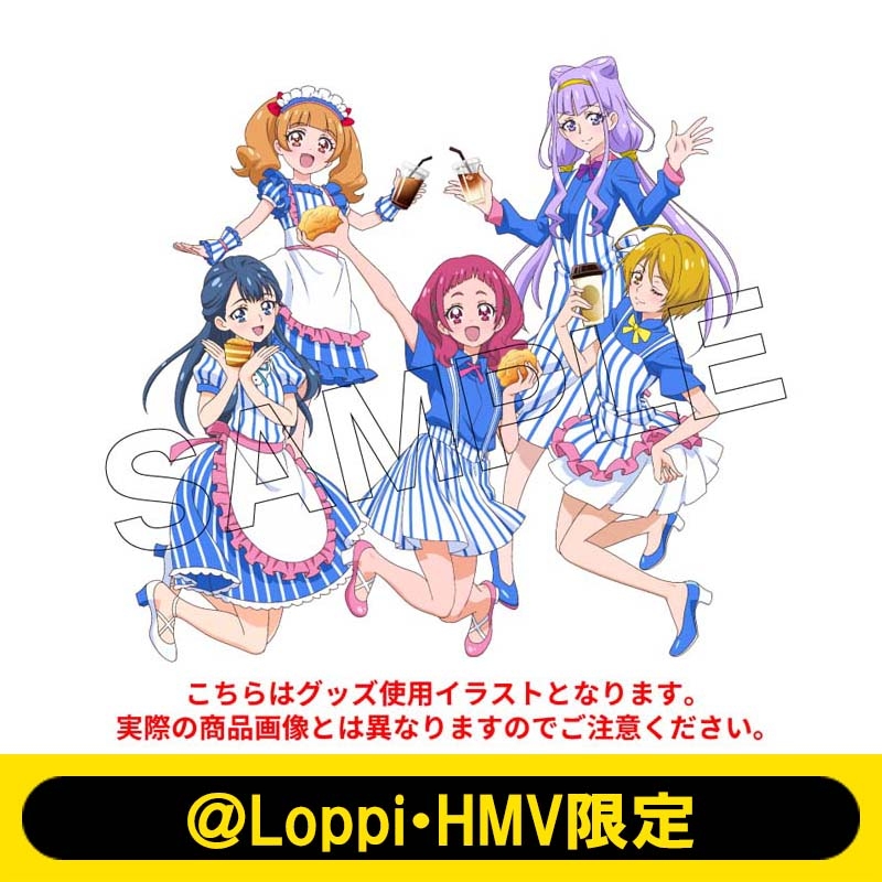 キュアロゼッタ四葉ありすドキドキプリキュア ローソン Loppi アクリル