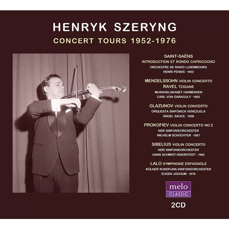 ヘンリク・シェリングによるヴァイオリン協奏曲集 (Henryk Szeryng ヘンリク・シェリング – UNIVERSAL MUSIC STORE